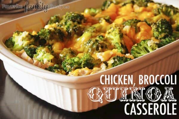 Chicken, Broccoli, Quinoa Casserole