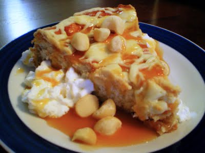 White chocolate caramel macs-nut cheesecake Maca-nut+Cheesecake