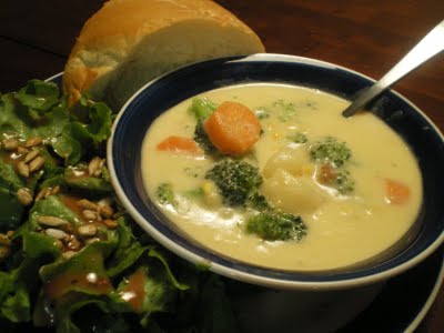 Cheesy Vegetable Chowder