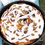 Dutch Oven Cinnamon Rolls
