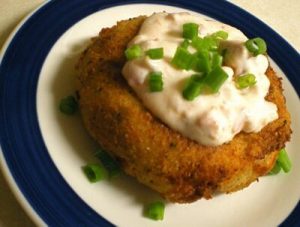 Cheesy Potato Cakes