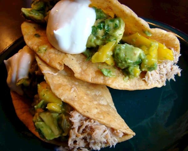Pork Tacos with Fresh Mango Salsa