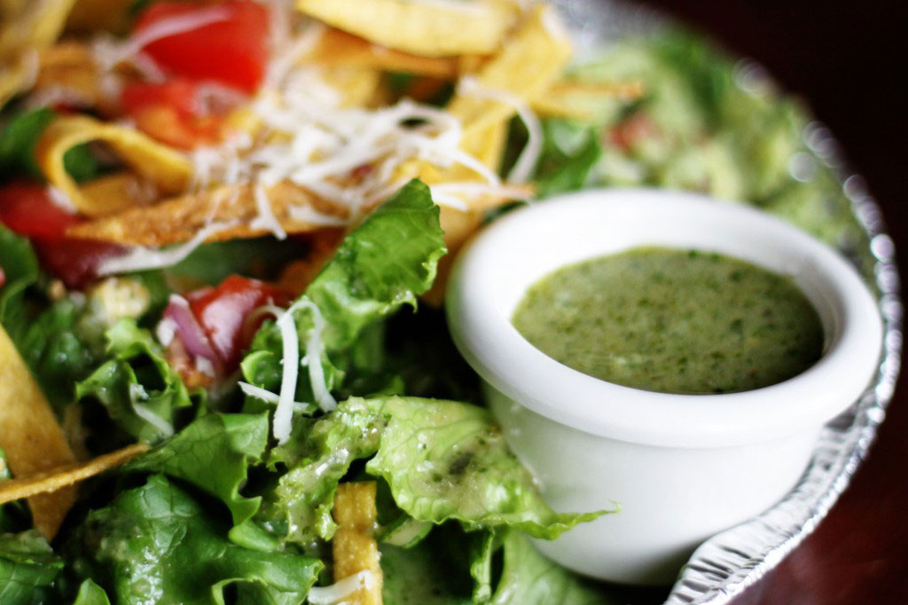 Cafe Rio Cilantro Lime Vinaigrette ffrom FavFamilyRecipes.com #CafeRioRecipes