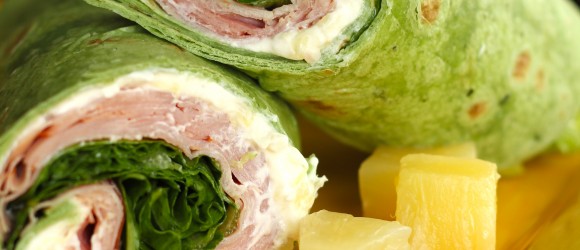 Ham and Pineapple Wrap