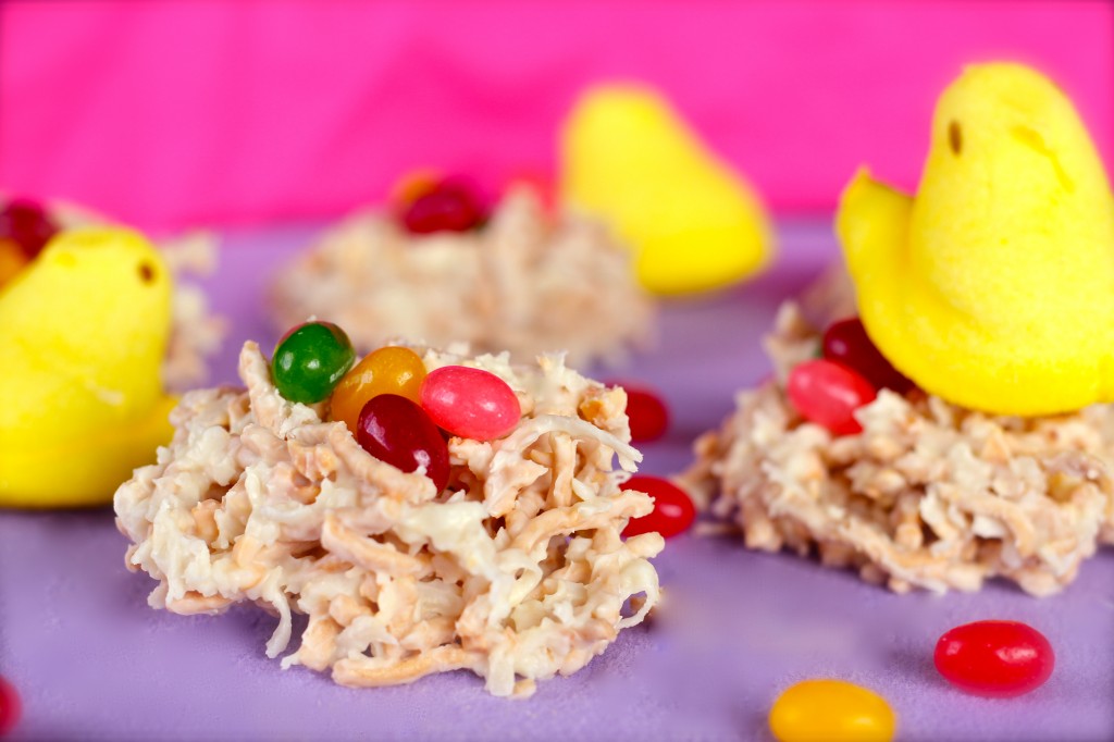 White Chocolate Mac Nests