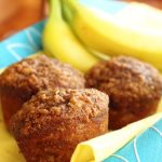 Low-Fat Banana Crumb Muffins