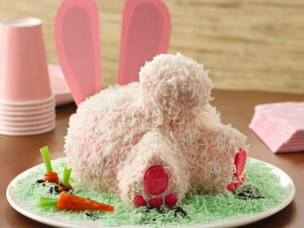 Bunny Butt Cake