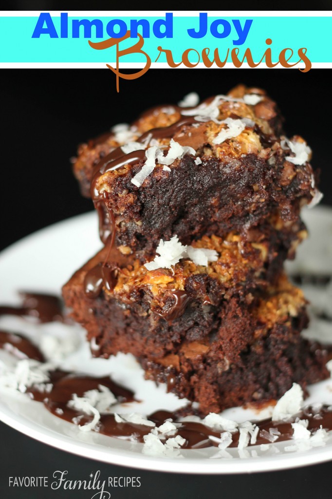 Almond Joy Brownies from favfamilyrecipes.com