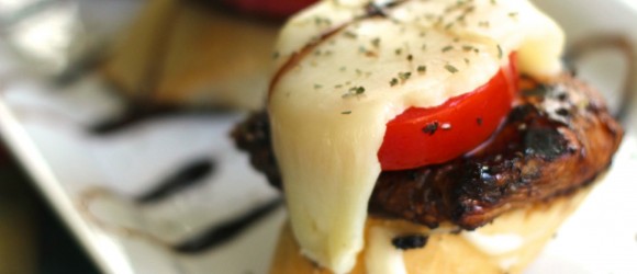 Caprese Chicken Sliders