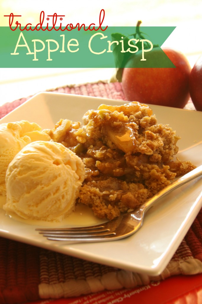 Traditional Apple Crisp from FavFamilyRecipes.com