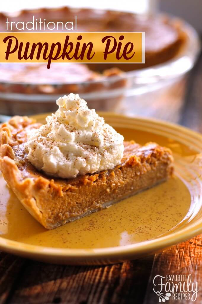 traditional pumpkin pie