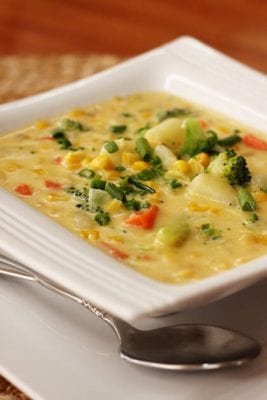 Country Vegetable Chowder | Favorite Family Recipes
