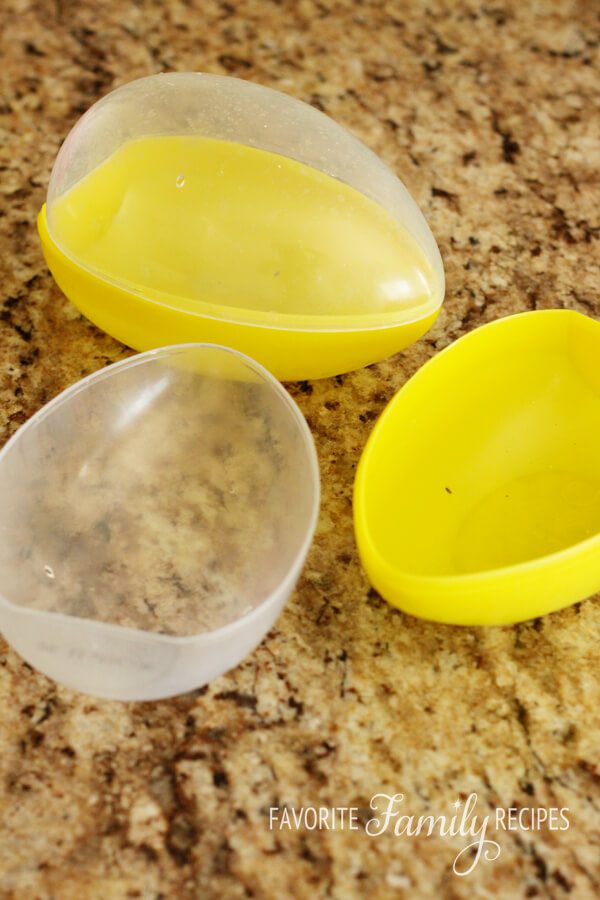 egg molds for panoramic Easter eggs