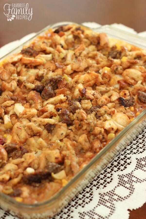 Thanksgiving Leftover Casserole | Favorite Family Recipes