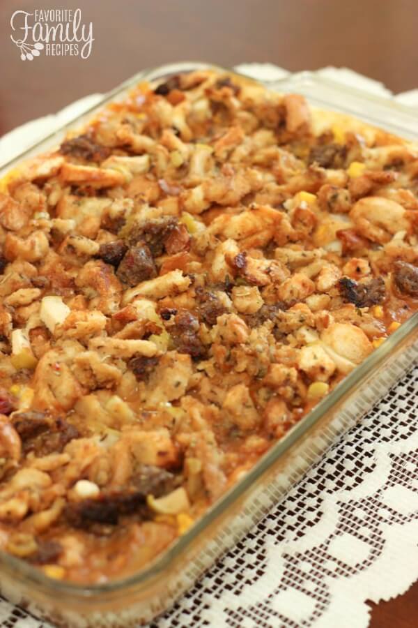 Thanksgiving Leftover Casserole | Favorite Family Recipes