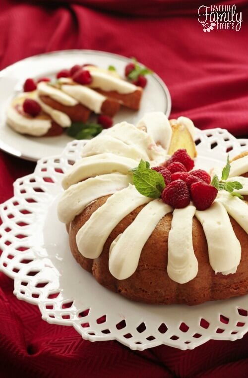 Nothing Bundt Cakes White Chocolate Raspberry Cake Favorite Family
