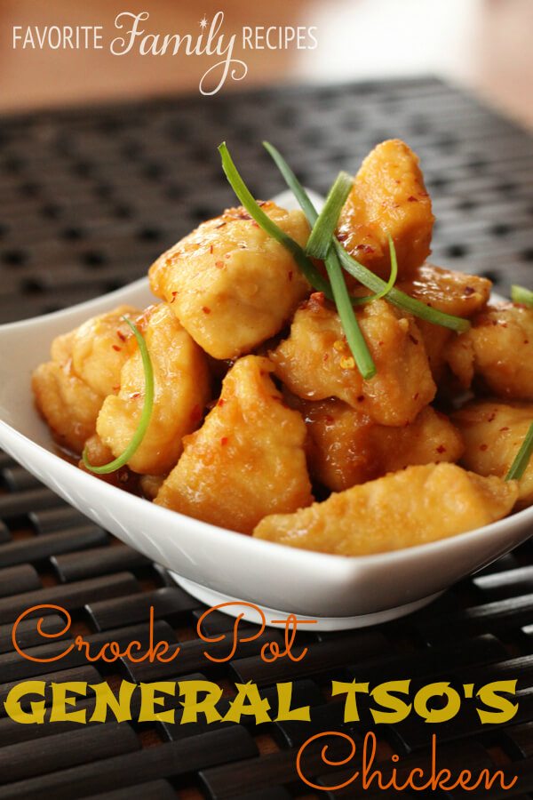 Crock Pot General Tso's Chicken | Favorite Family Recipes