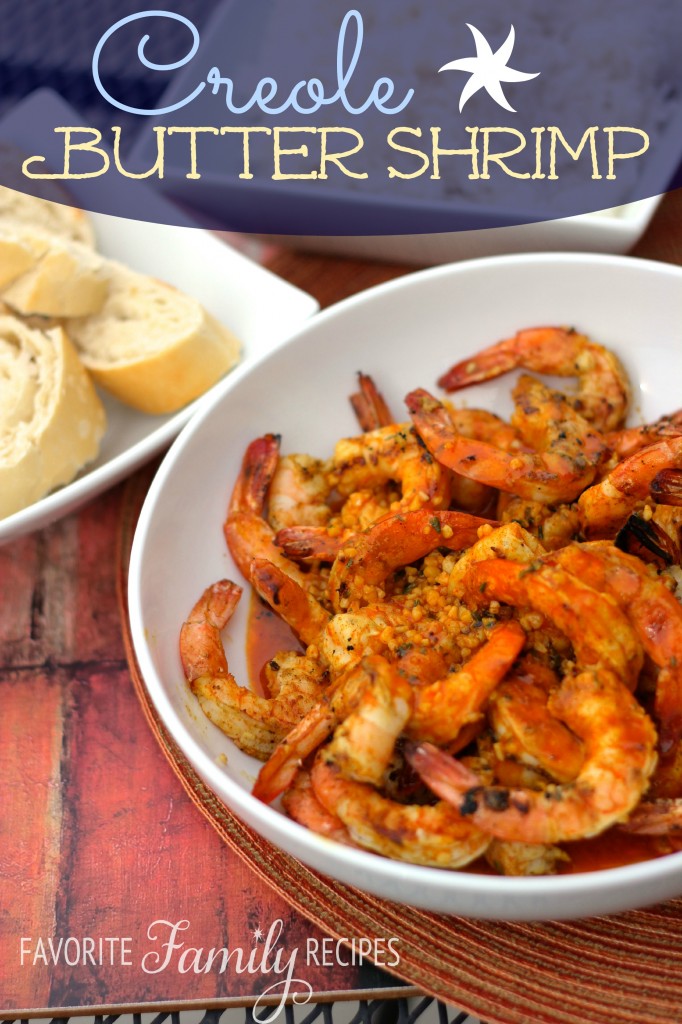 Creole Butter Shrimp | Favorite Family Recipes