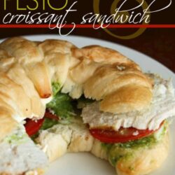 Turkey Pesto Croissant Sandwiches