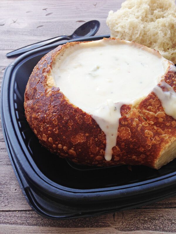 Clam Chowder - Boudins Bakery