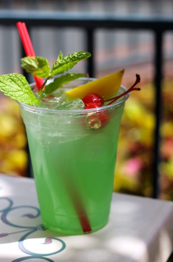 Disneyland Mint Juleps in New Orleans Square.