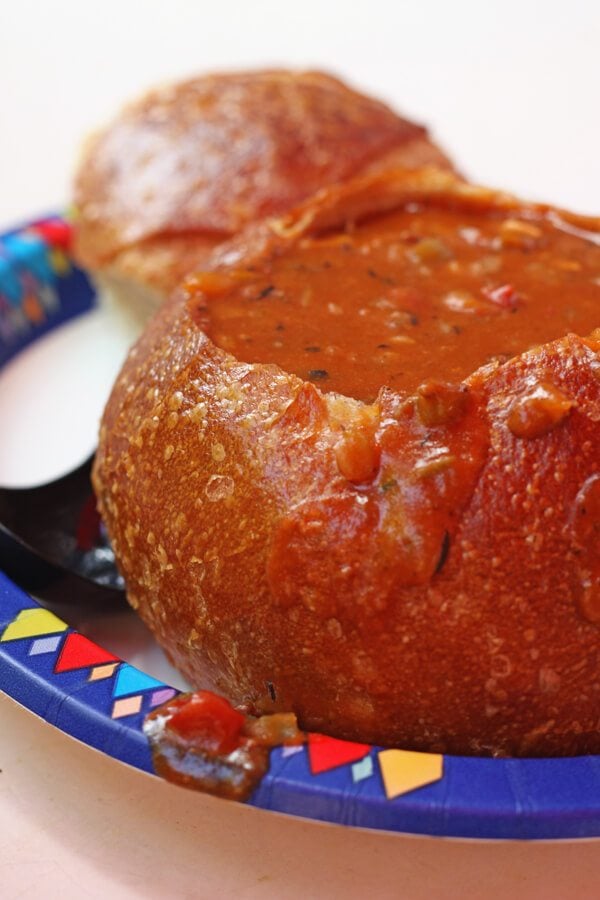 A visit to the Happiest Place on Earth wouldn't be complete without some of the most magical treats! From Dole Whip to Monte Cristos, check out our Favorite Foods at Disneyland. Steak Gumbo - Royal Street Veranda.