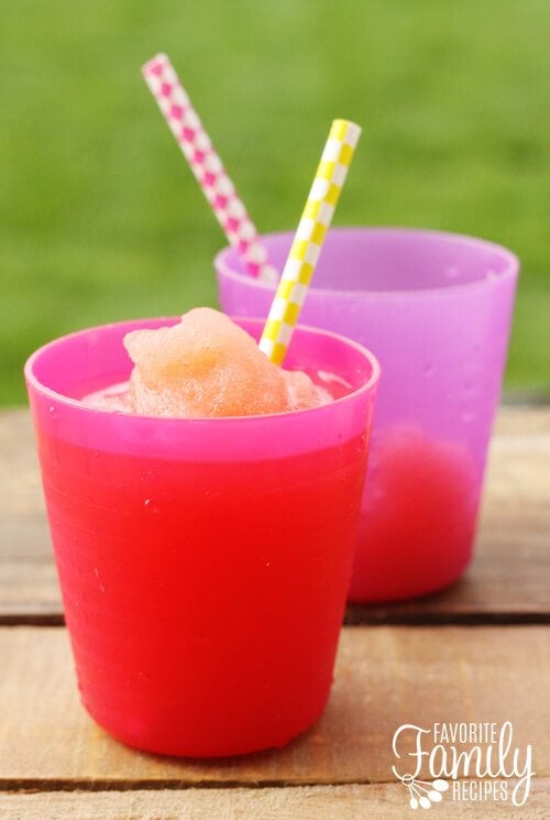 5 minute magic slushie