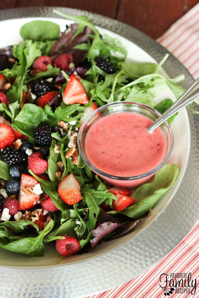 Nuts About Berries Salad like Cafe Zupas