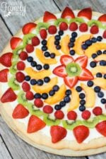 Easy Fruit Pizza Dessert Recipe