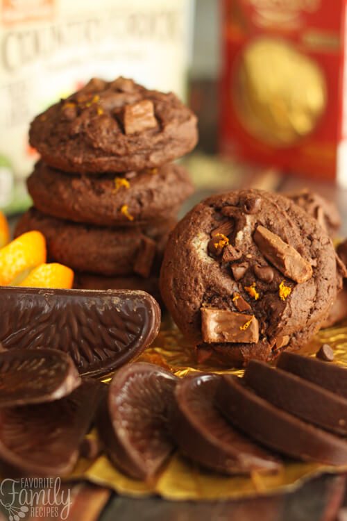 chocolate orange cookies