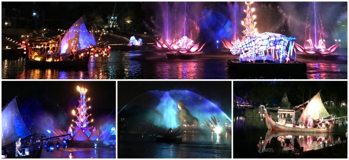 Rivers of Light Night Show.