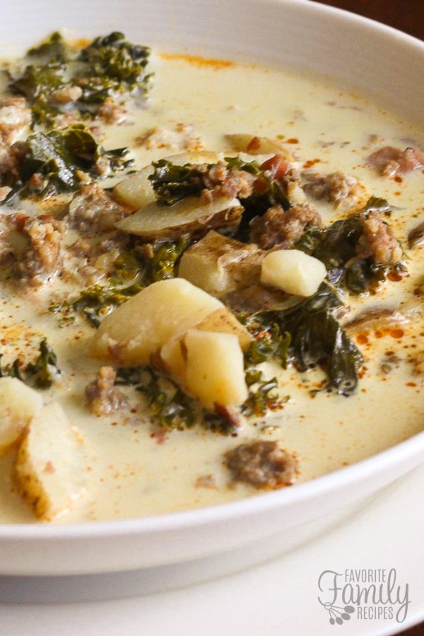 Zuppa Toscana Soup Olive Garden Copycat | Favorite Family Recipes