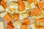 roasted parsnips and carrots