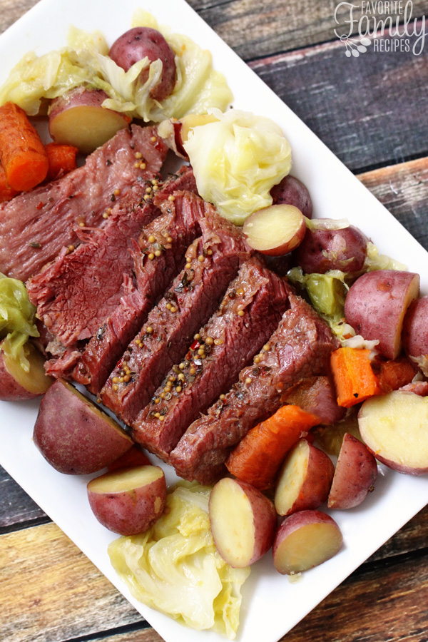 Instant Pot Corned Beef and Cabbage - Favorite Family Recipes