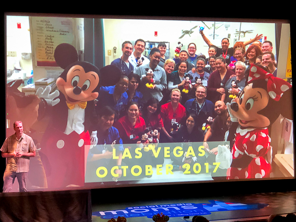 Mickey and Minnie at Las Vegas Hospital