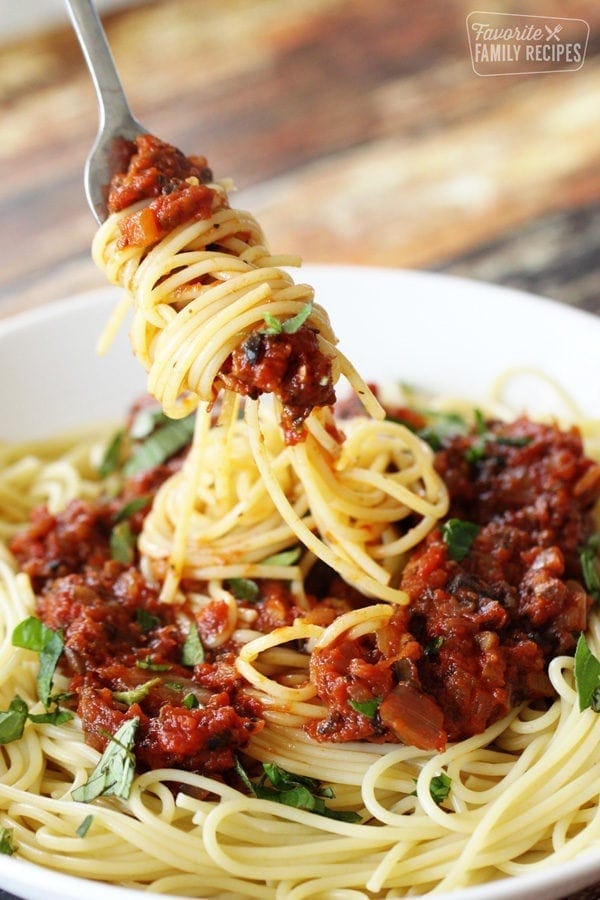 How do i make spaghetti sauce out of tomato sauce Homemade Spaghetti Sauce Fresh Tomatoes Favorite Family Recipes