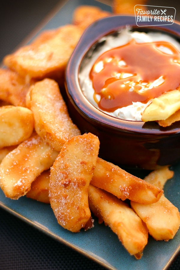 Apple Fries (with Caramel Dip)