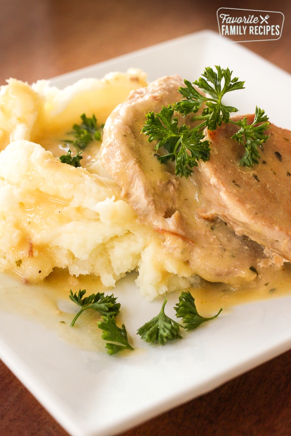 Easy Crock Pot Pork Chops Favorite Family Recipes