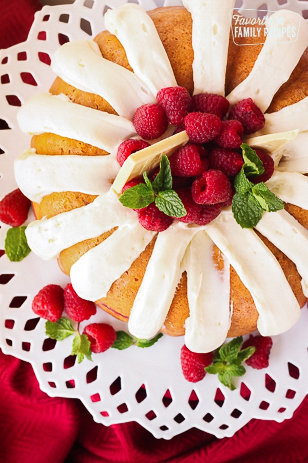 White Chocolate Raspberry Cake Copycat Favorite Family Recipes