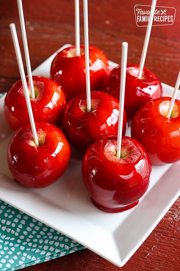 how to make candy apples