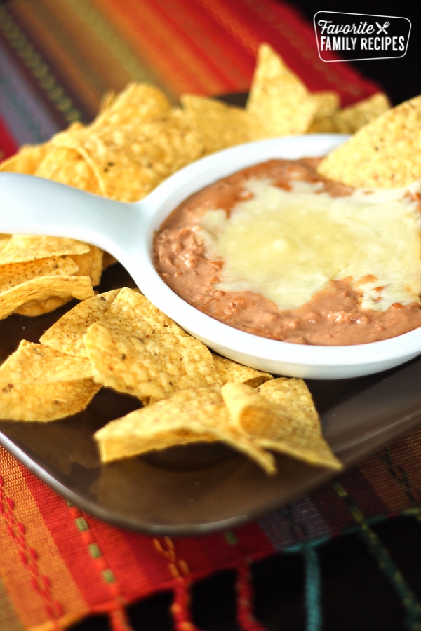 Cheater Restaurant Style Refried Beans