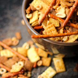 Game Night Chex Mix in a Bowl