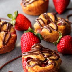 Chocolate Strawberry Tarts