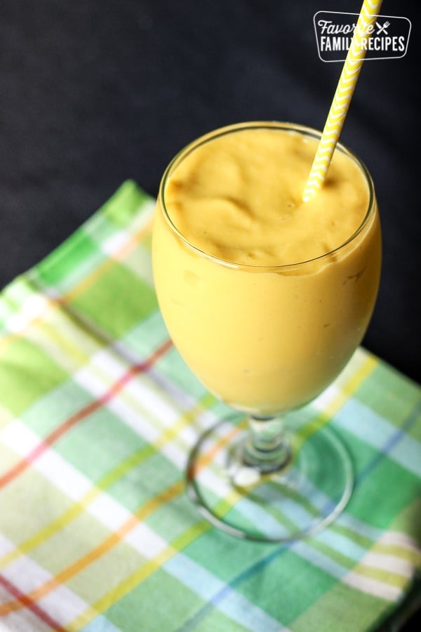 Mango Avocado Smoothie (so creamy and fresh!)