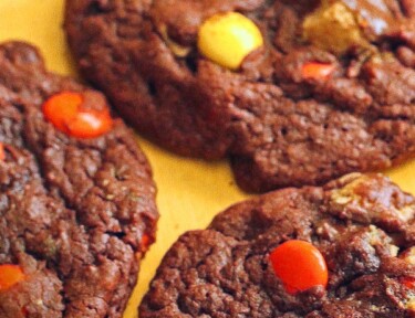 Chocolate Reese's Cookies