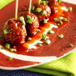 Sweet & Spicy Appetizer Meatballs