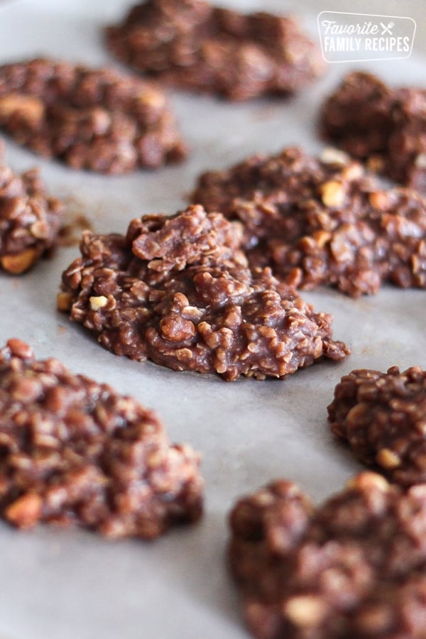 Easy No Bake Cookies Recipe Favorite Family Recipes