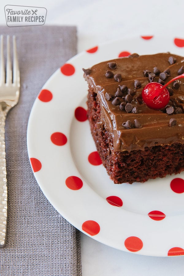 Chocolate Cherry Cake Recipe | Favorite Family Recipes