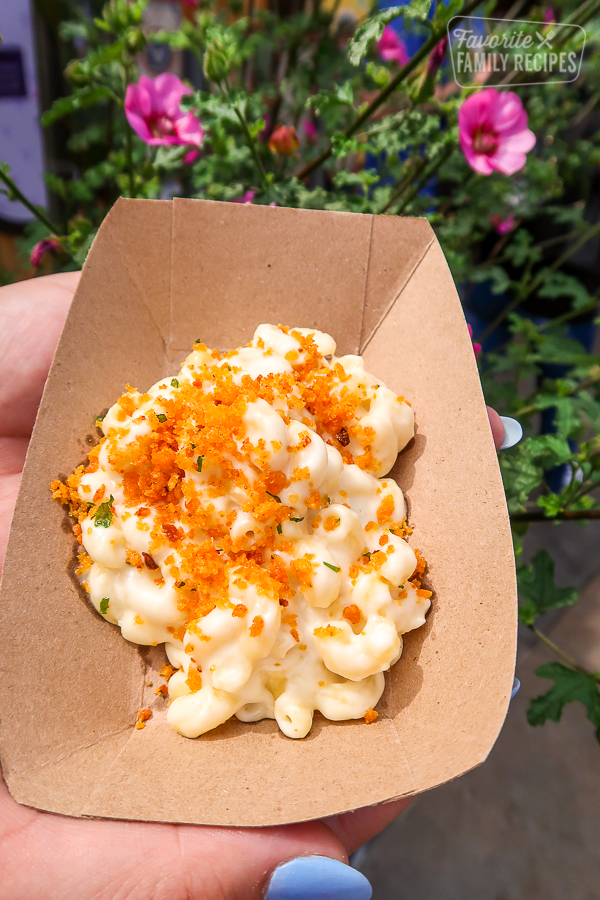 Creamy Mac n Cheese at the Disney California Adventure Food and Wine Festival