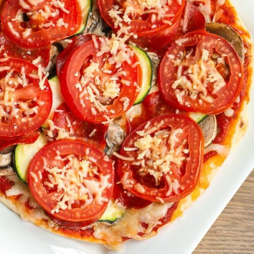 Healthy Pizza Recipe Bbc Food